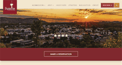 Desktop Screenshot of diplomatmotel.com.au